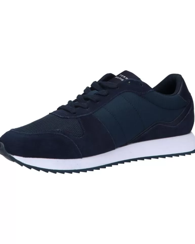 TOMMY HILFIGER Zapatillas Deporte De Hombre Fm0Fm04886 Runner Evo Mix Ess Dw5 Desert Sky Clearance