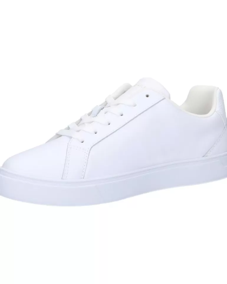 TOMMY HILFIGER Zapatillas Deporte De Mujer Fw0Fw07779 Essential Court Sneaker Stripes Ybs White Best Sale