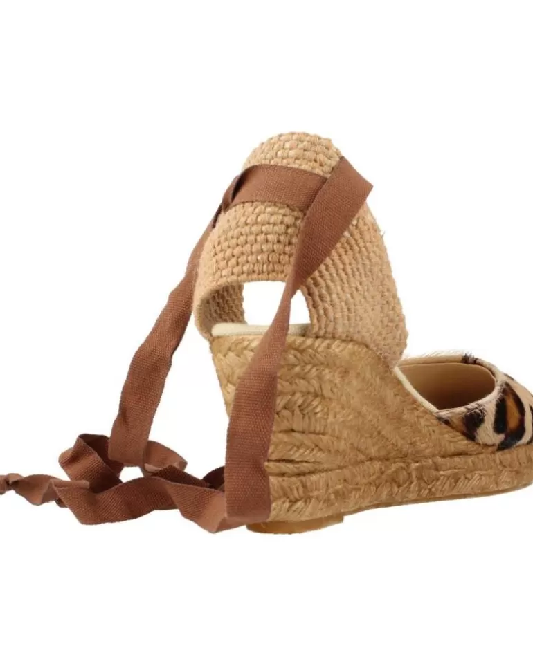 CLARA DURAN Zapatos De Cuña De Mujer Valenleocd Animal Print Fashion