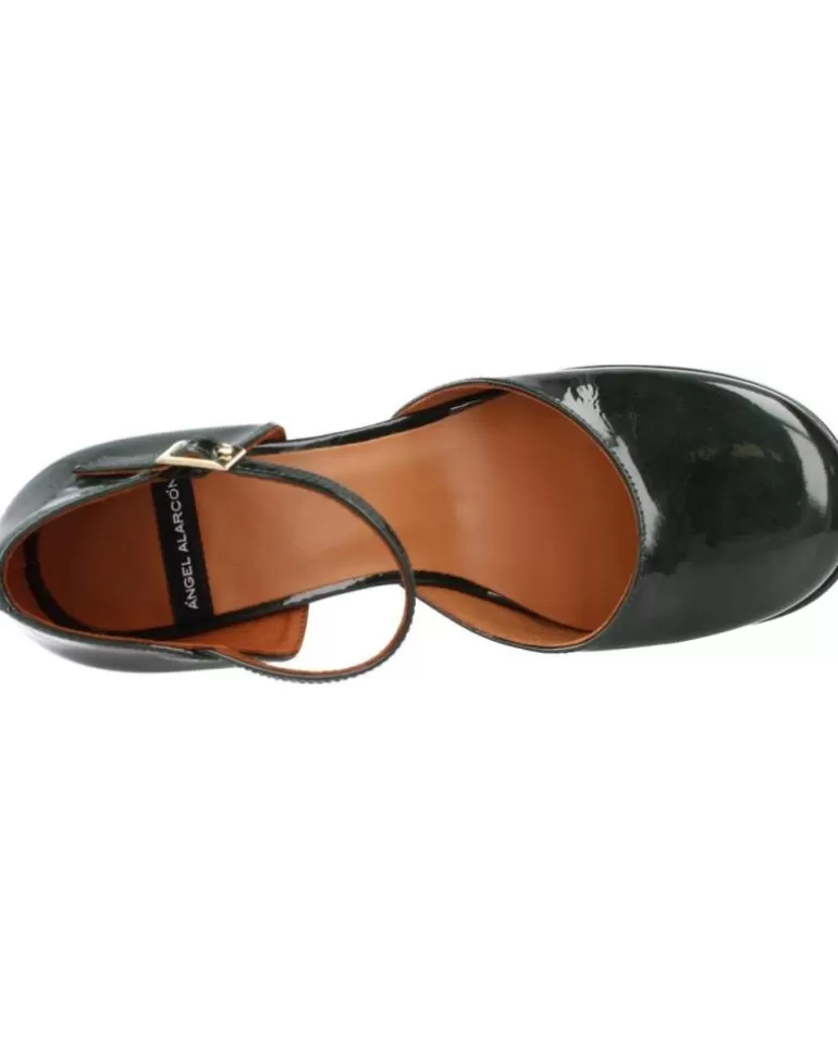ANGEL ALARCON Zapatos De Tacón De Mujer 23557 922A Verde Fashion