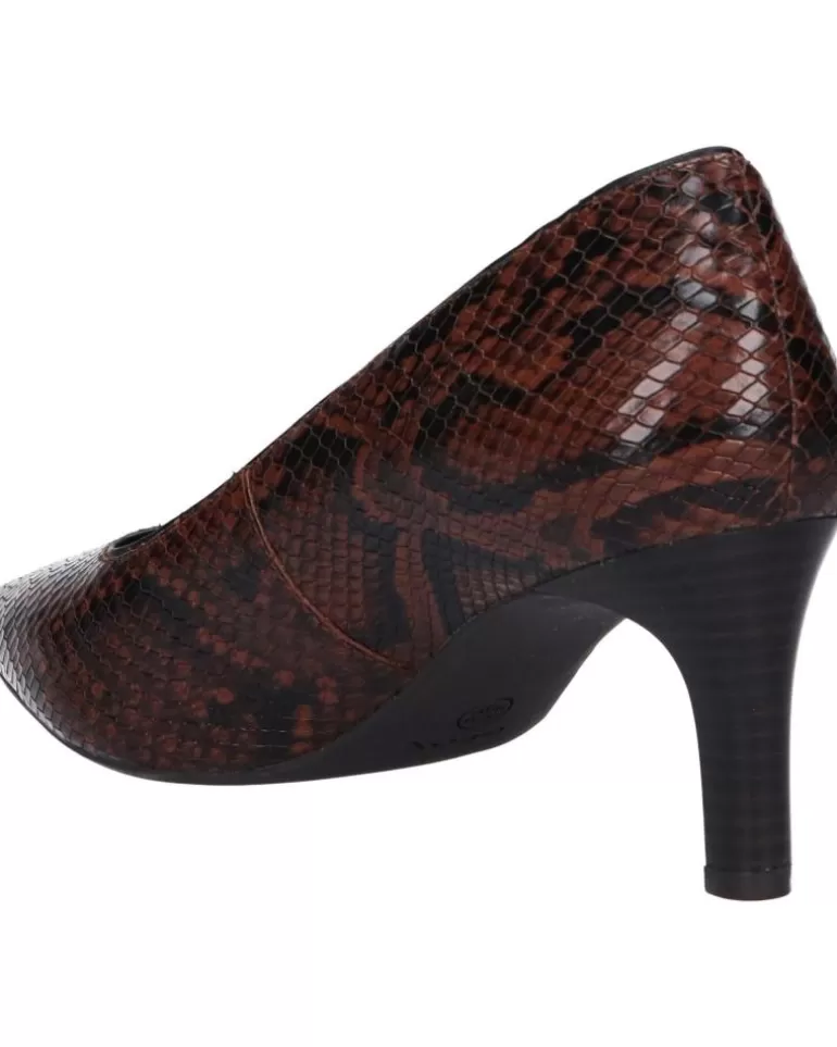 GEOX Zapatos De Tacón De Mujer D049Cf 00041 D Bibbiana C0013 Brown Shop