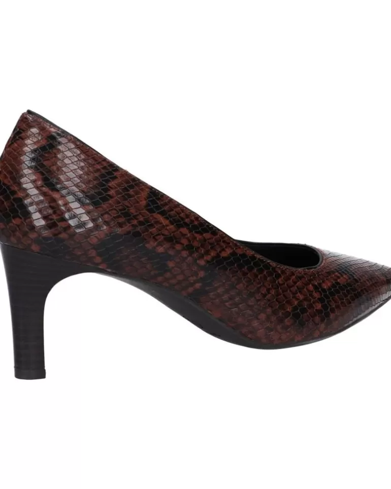 GEOX Zapatos De Tacón De Mujer D049Cf 00041 D Bibbiana C0013 Brown Shop