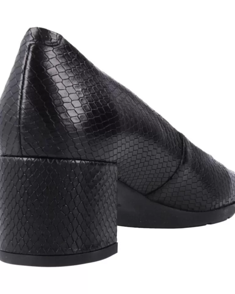 GEOX Zapatos De Tacón De Mujer D New Annya Mid A Negro Best