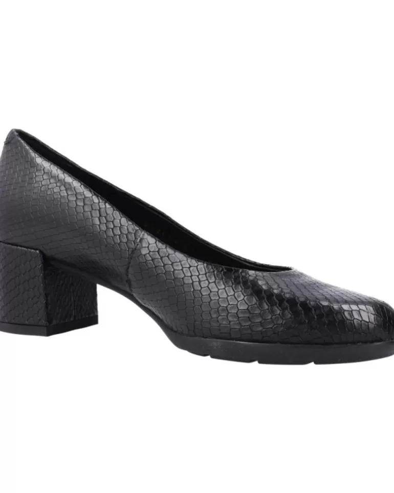 GEOX Zapatos De Tacón De Mujer D New Annya Mid A Negro Best