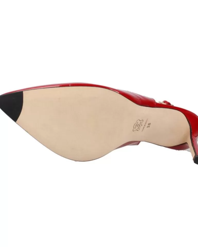 OTRAS MARCAS Zapatos De Tacón De Mujer 23701Sp Rojo New