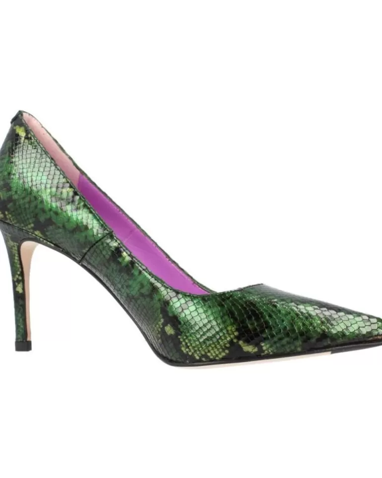 OTRAS MARCAS Zapatos De Tacón De Mujer 23705Sp Animal Print New