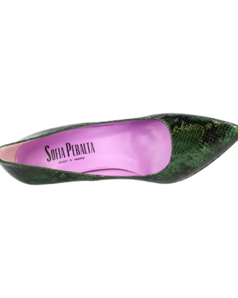 OTRAS MARCAS Zapatos De Tacón De Mujer 23705Sp Animal Print New