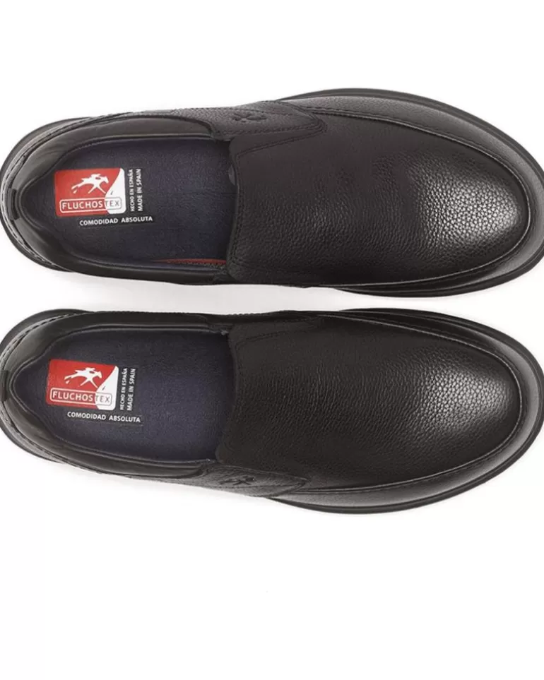 FLUCHOS Zapatos De Hombre Zapato F1312 Negro Hombre N G Negro Com 2 Cheap
