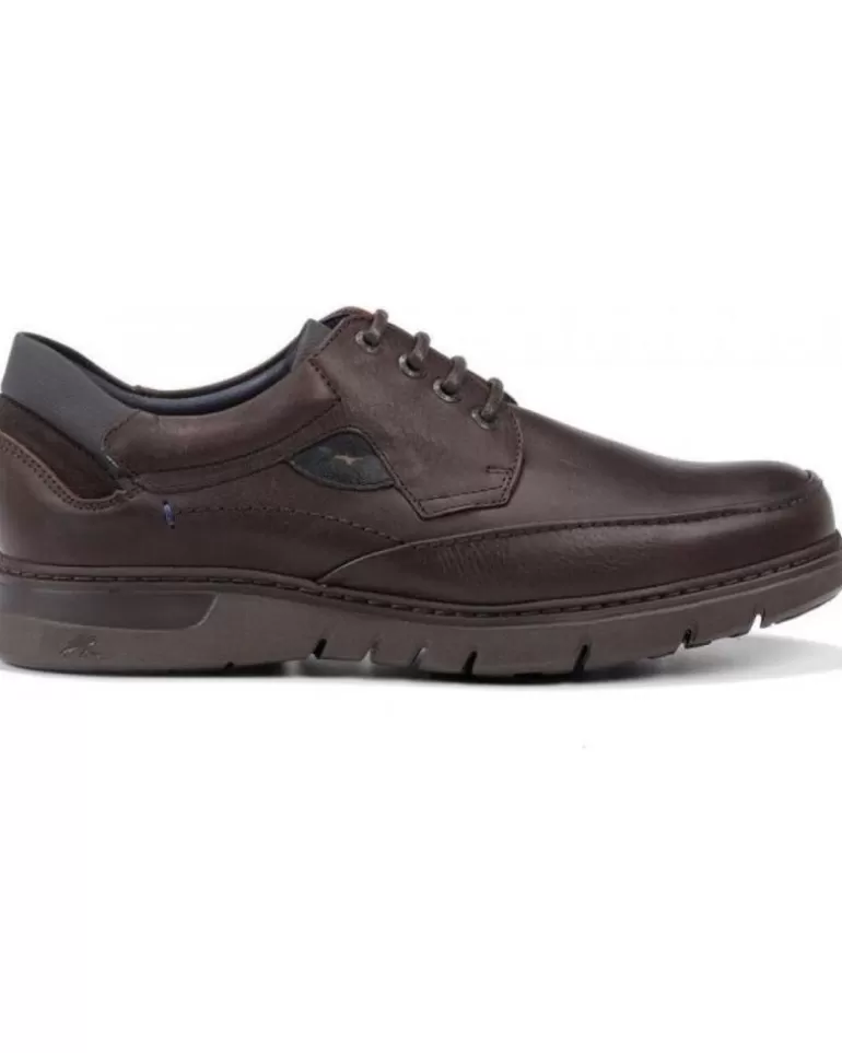 FLUCHOS Zapatos De Hombre Zapatos De Sport F0248 Cuero Marron Cheap