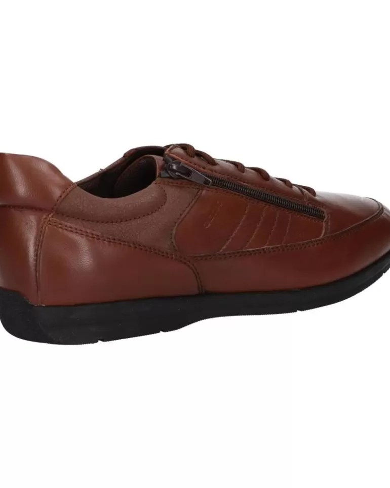 GEOX Zapatos De Hombre U167Va 0Lmek U Adrien C6002 Lt Brown Flash Sale