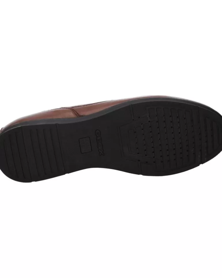 GEOX Zapatos De Hombre U167Va 0Lmek U Adrien C6002 Lt Brown Flash Sale
