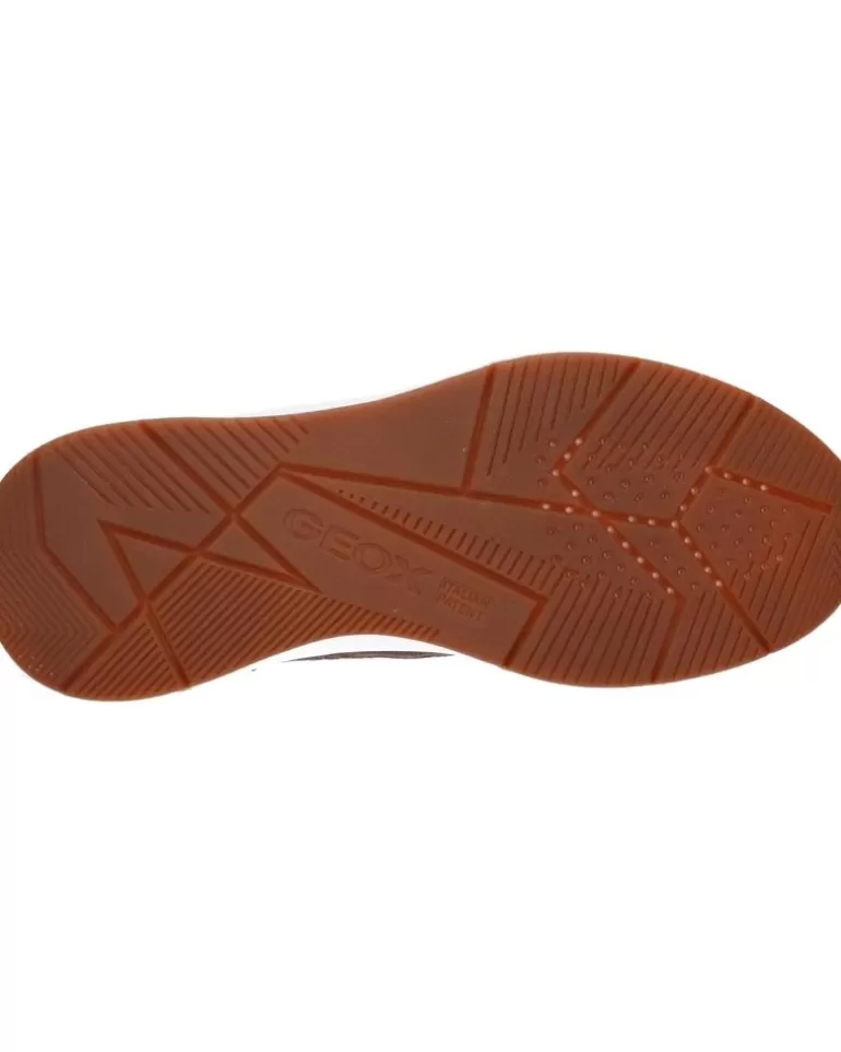 GEOX Zapatos De Hombre U16Czc 00046 U Radente C6520 Lt Brown-Chocolate Clearance