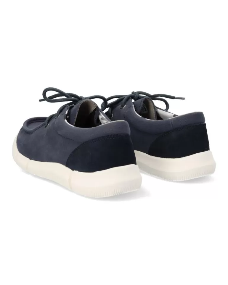 GEOX Zapatos De Hombre Zapatos Con Cordones Navy Fashion