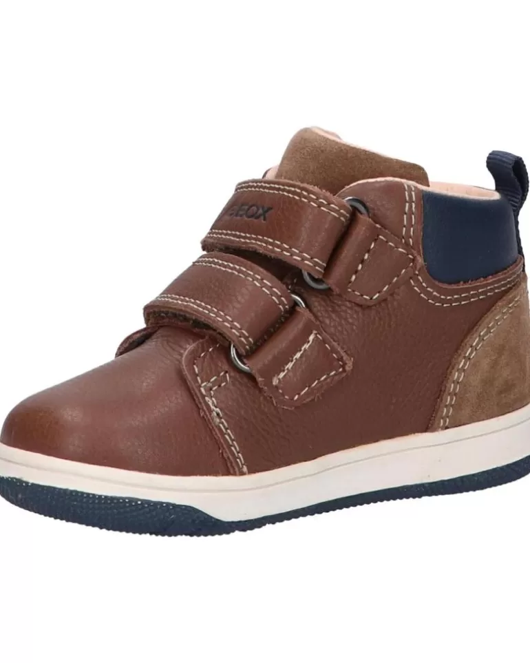 GEOX Zapatos De Niña Y Niño B261La 04622 B New Flick Boy C0947 Brown-Navy Sale