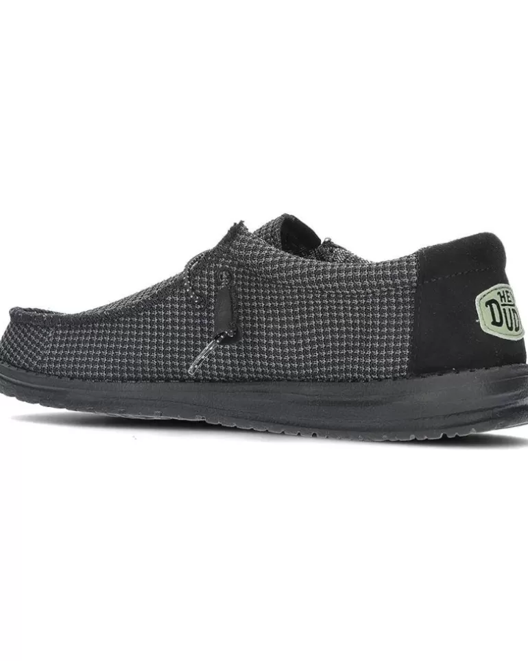 HEY DUDE Zapatos De Hombre Zapatos Dude Wally Sport Mesh 40403 Black Flash Sale