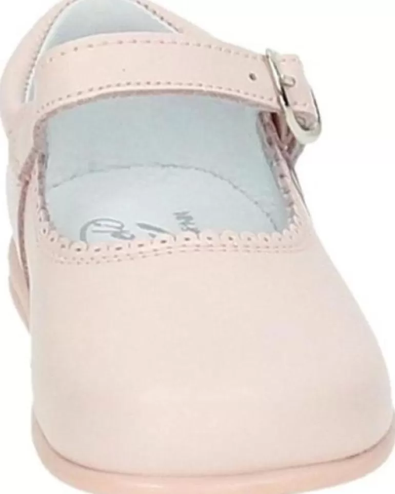 OTRAS MARCAS Zapatos De Niña Bambinelli 457 Merceditas Piel Con Hebilla Rosa Cheap