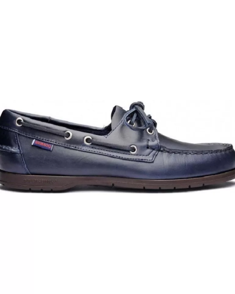 SEBAGO Zapatos De Hombre 7000G90 Docksides Azul New