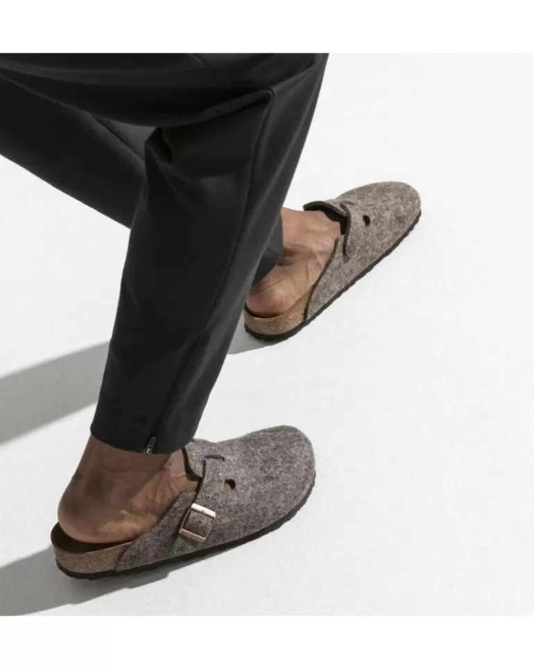 BIRKENSTOCK Zuecos De Hombre Zapatillas De Casa Boston Marron Marron Online