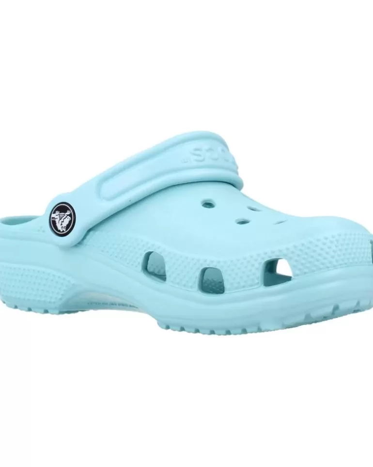 CROCS Zuecos De Niña Y Niño Classic Clog K Azul Fashion