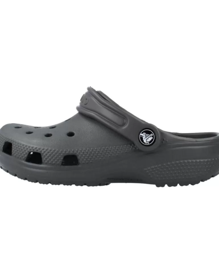 CROCS Zuecos De Niña Y Niño Classic Clog K Gris Cheap