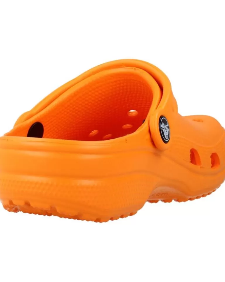 CROCS Zuecos De Niña Y Niño Classic Clog K Naranja Online