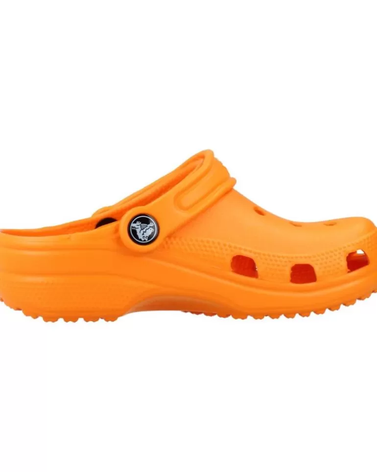 CROCS Zuecos De Niña Y Niño Classic Clog K Naranja Online