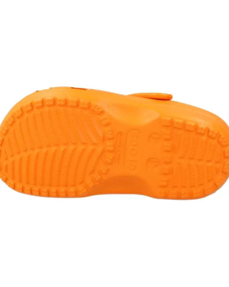 CROCS Zuecos De Niña Y Niño Classic Clog K Naranja Online