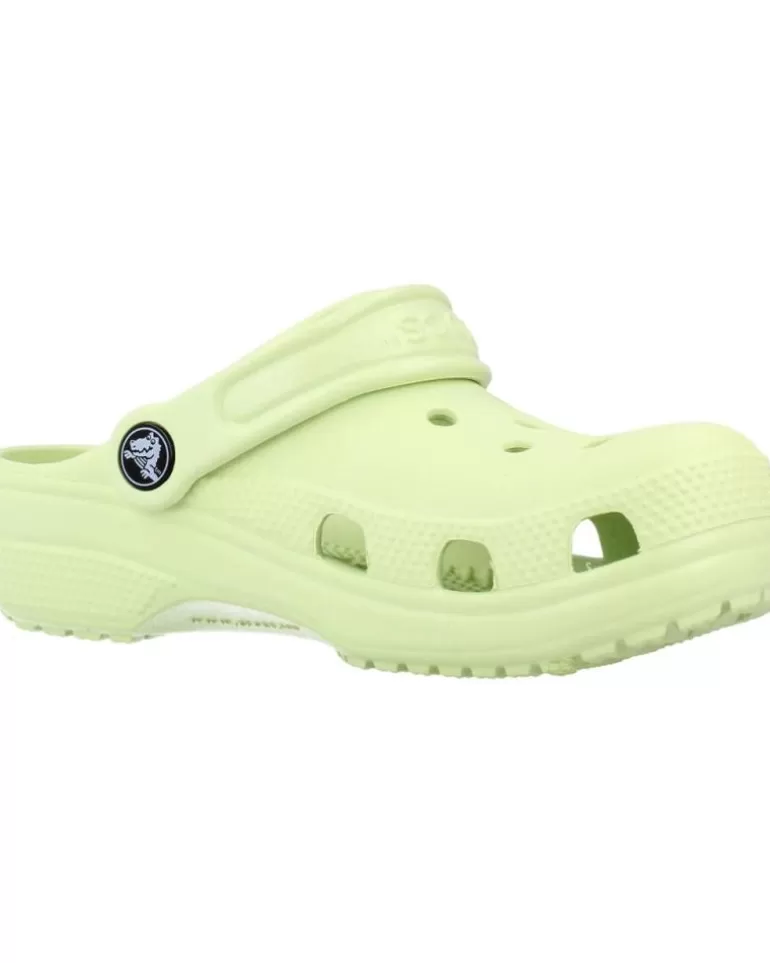 CROCS Zuecos De Niña Y Niño Classic Clog K Verde Sale