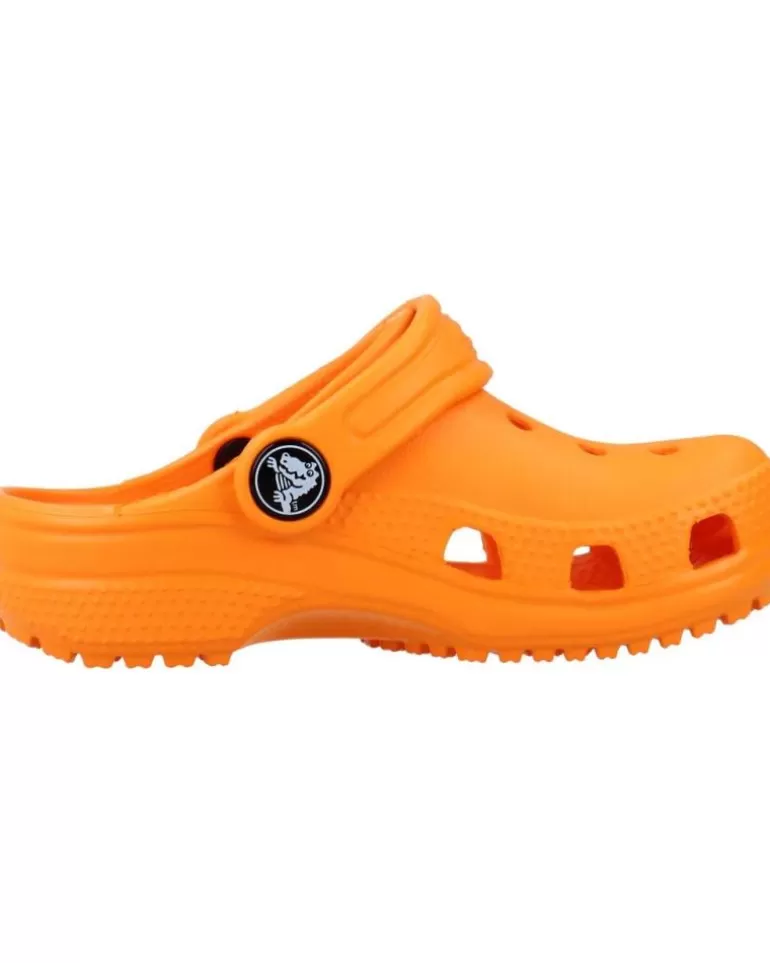 CROCS Zuecos De Niña Y Niño Classic Clog T Naranja Best