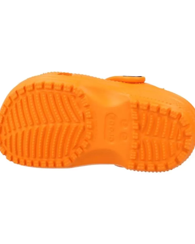 CROCS Zuecos De Niña Y Niño Classic Clog T Naranja Best