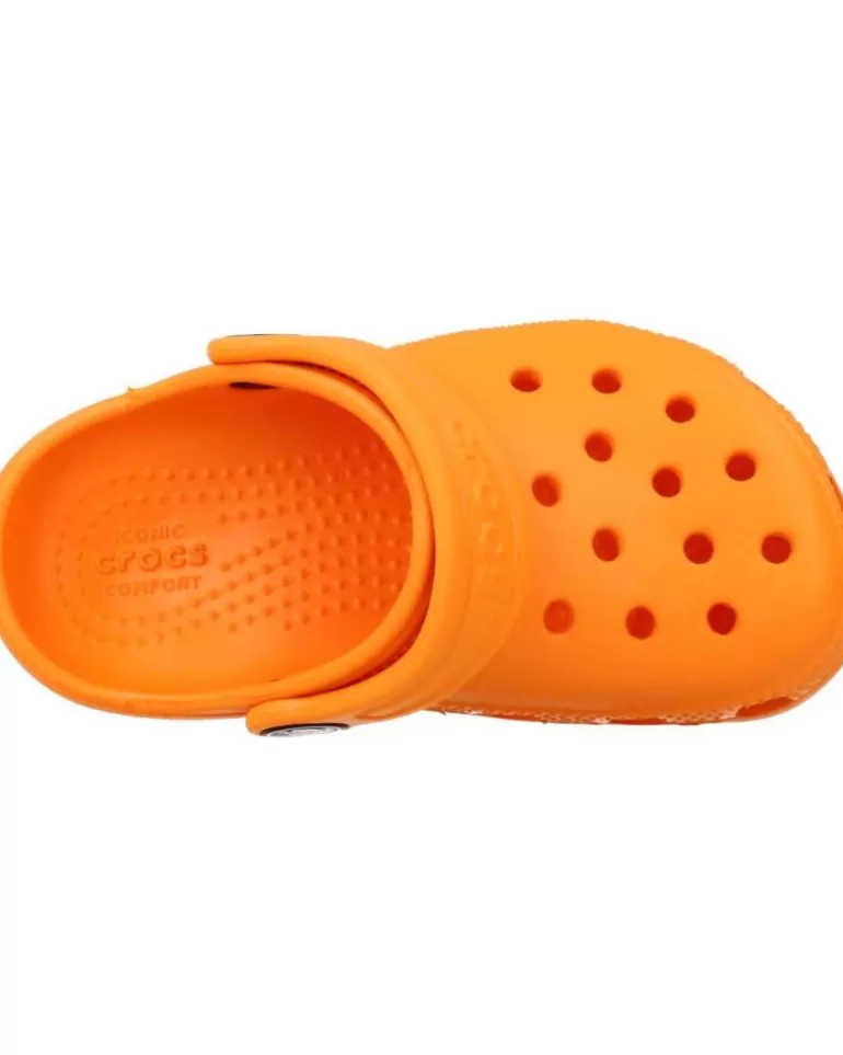 CROCS Zuecos De Niña Y Niño Classic Clog T Naranja Best