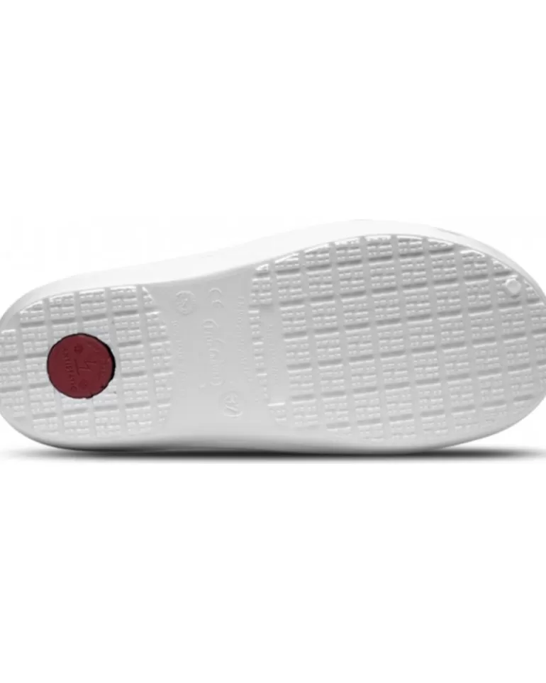 FELIZ CAMINAR Zuecos De Mujer Y Hombre Suru Antiestaticos - Blanco Fashion