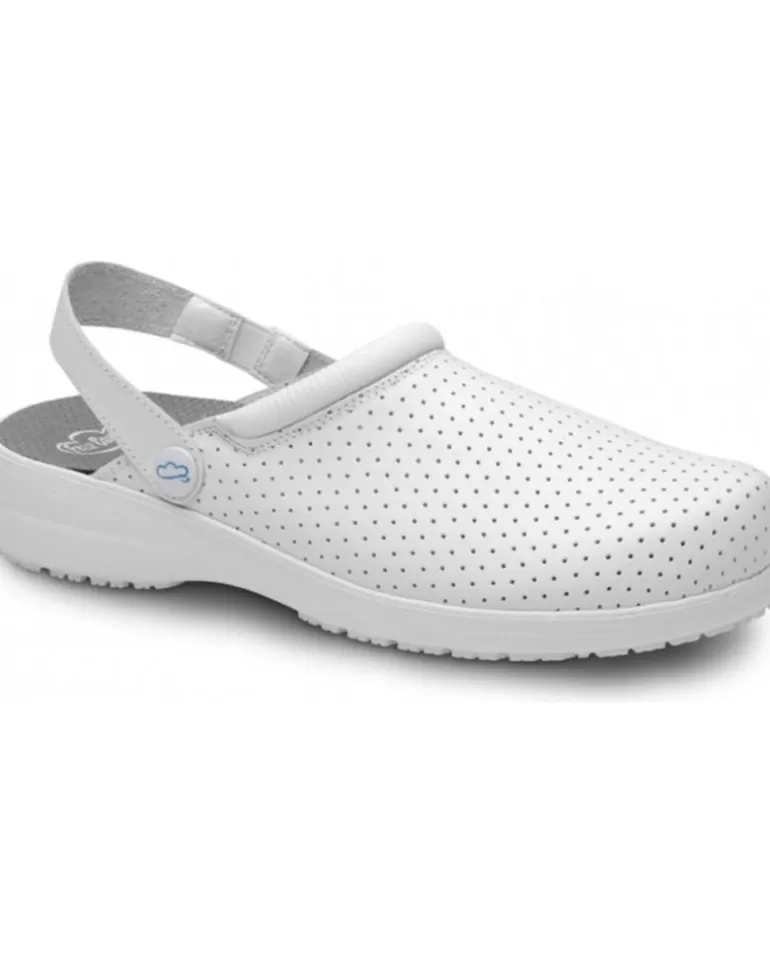 FELIZ CAMINAR Zuecos De Mujer Y Hombre Zeta - Blanco Discount