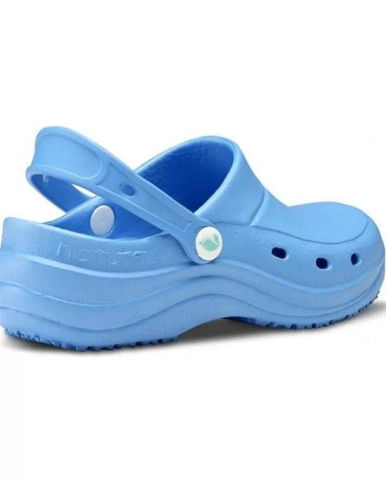 FELIZ CAMINAR Zuecos De Mujer Y Hombre Zueco Laboral Sirocos - Naturfly Azul Discount