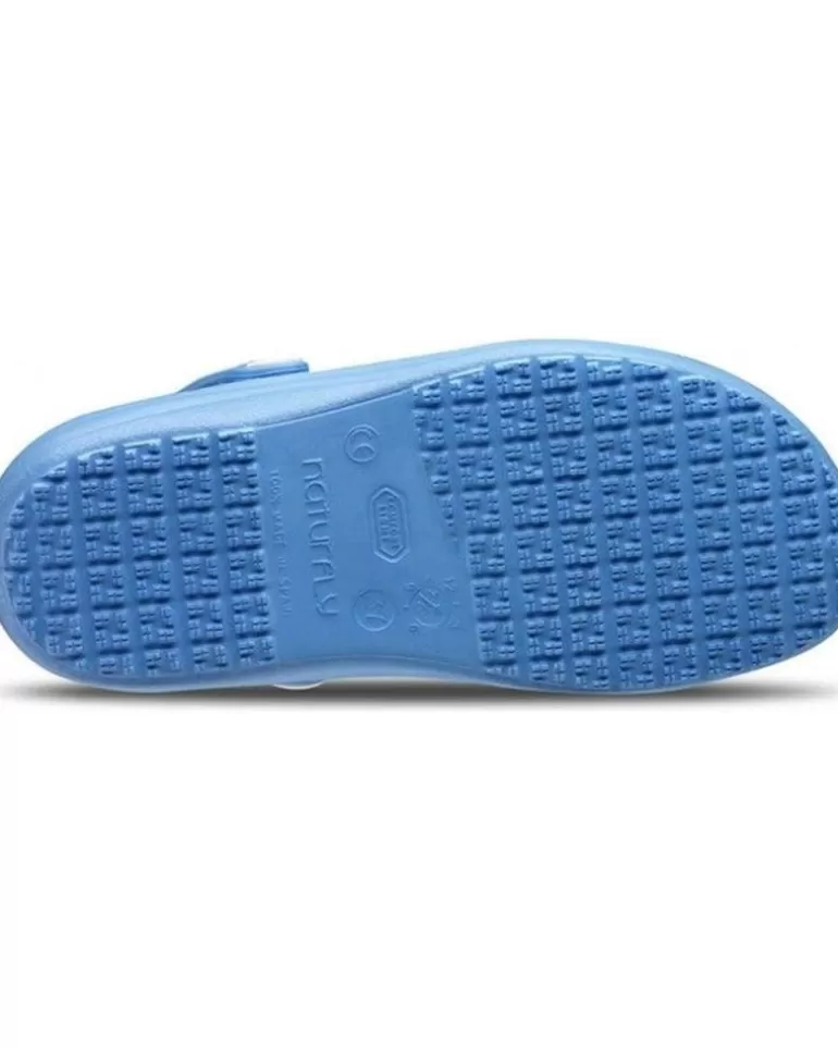 FELIZ CAMINAR Zuecos De Mujer Y Hombre Zueco Laboral Sirocos - Naturfly Azul Discount