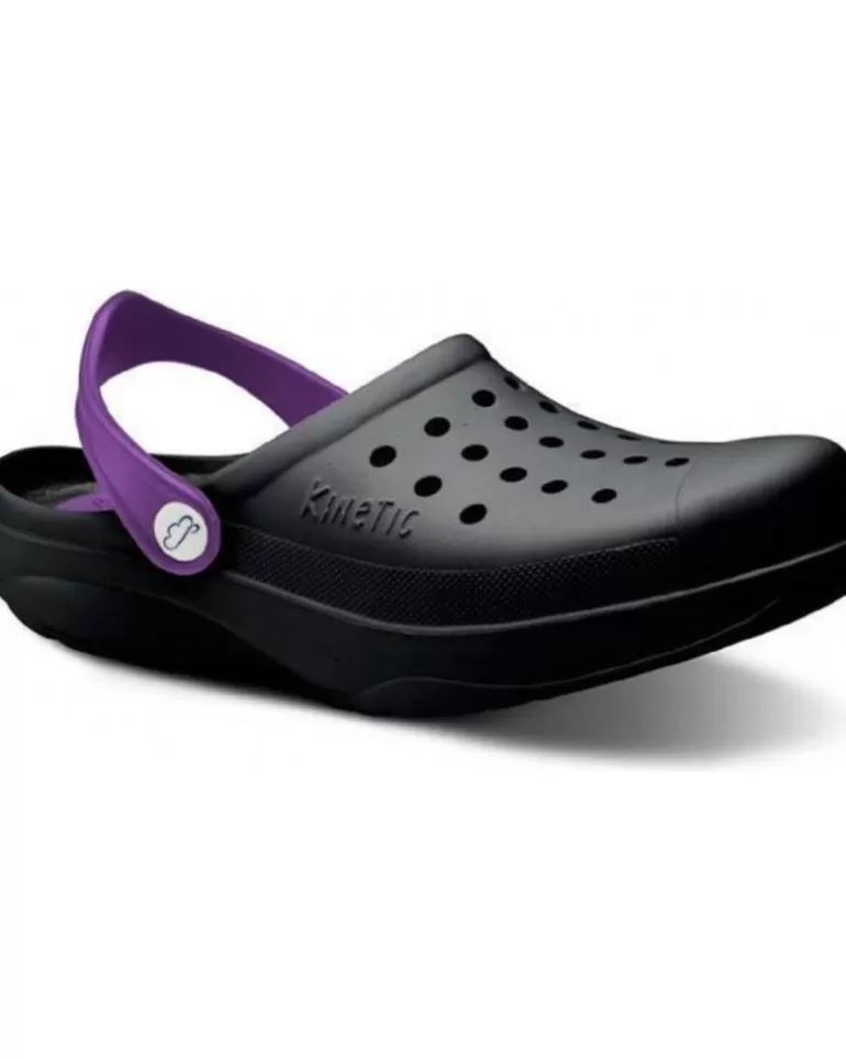 FELIZ CAMINAR Zuecos De Mujer Y Hombre Zuecos Sanitarios Kinetic - Morado Fashion