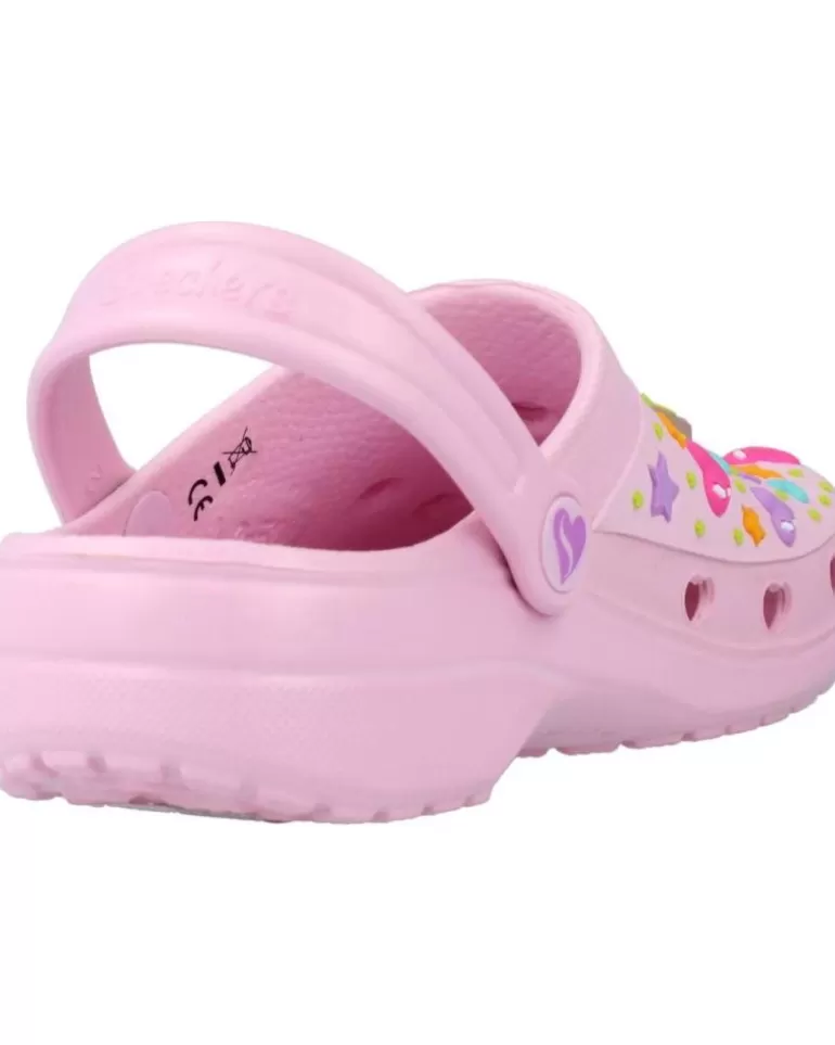 SKECHERS Zuecos De Niña Heart Charmer-Unicorn Delig Rosa Hot