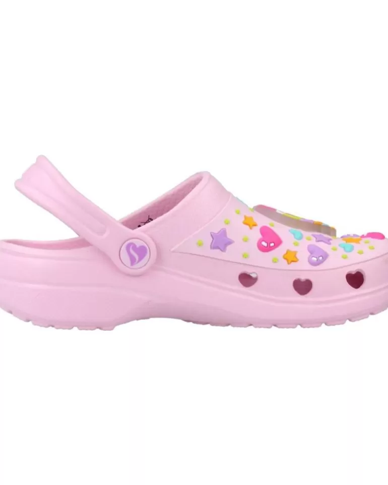 SKECHERS Zuecos De Niña Heart Charmer-Unicorn Delig Rosa Hot